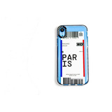 Funda Ticket Paris Compatible iPhone XR + Vidrio