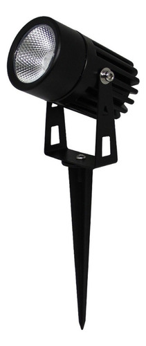 Lampara Led Para Jardin Tipo Estaca 7w Luz Calida 5 Pz Jwj Color Negro