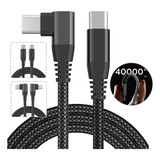 Cable Usb Tipo Cac 100w Qc 4.0 Datos 2m Carga Rápida