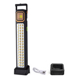 Luz De Emergencia Recargable 48 Led Cob Carga Solar Usb 6866