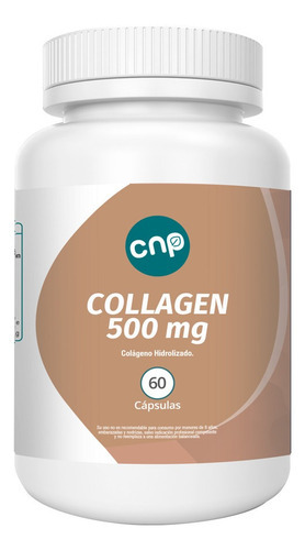 Collagen 500 Mg. 60 Cápsulas Sabor Sin Sabor
