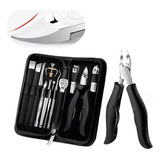 /- Kit Alicate Inox De Desencravar E Cortar Unhas -/