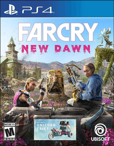 Far Cry: New Dawn Ps4 Fisico (incluye Trirrueda Unicornio)