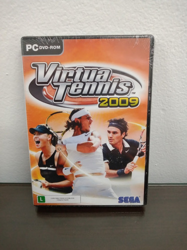 Virtua Tennis 2009 Pc/dvd - Original Novo Lacrado