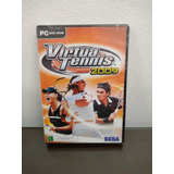 Virtua Tennis 2009 Pc/dvd - Original Novo Lacrado