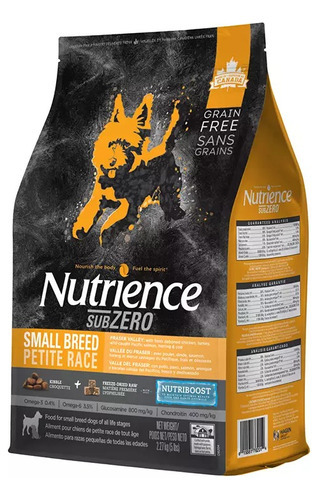 Nutrience Subzero Perro Razas Pequeñas - Small Bites 2,27 Kg