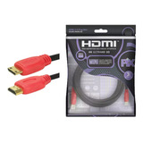 Cabo Hdmi Mini Para  Hdmi 2.0 4k Ultrahd 19 Pinos - 3 Metros