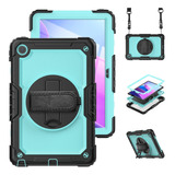 Funda De Ordenador Negra Y Azul Claro Para Lenovo Tab M10 Pl