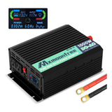 Mxmoonfree Inversor De Onda Sinusoidal Pura De 1000 W, 12 V