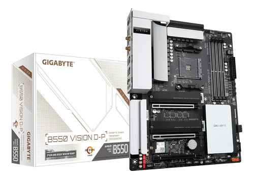 Gigabyte B550 Vision D-p (am4/amd/b550/atx/doble M.2/s...