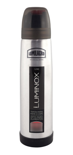 Termo Acero Inoxidable Bala Lumilagro 1.00 L Luminox Ct