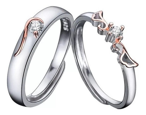 Anillos Matrimonio Pareja Ilusiones Plata 925