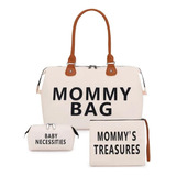 Bolso Maternal Mamá Mommy Bag Importado + Necesers Bebé 