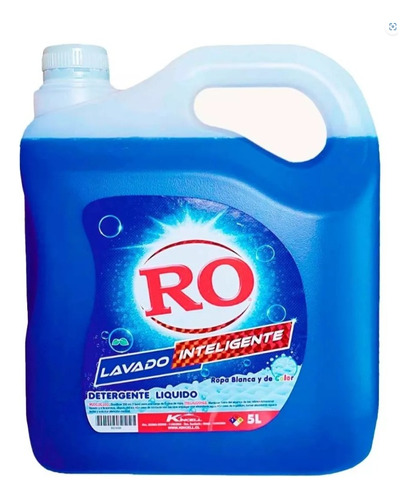 Detergente Liquido Ro 5lt. Lavado Inteligente. Ofertasclaras