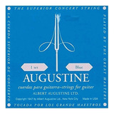 Encordado De Clásica Augustine Classic Blue Tensión Alta