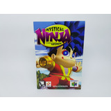 Apenas O Manual - Ninja Goemon - Nintendo 64 - Gradiente Br