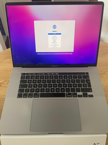 Macbook Pro 2019 16 Intel I7 500 Gb Detalle