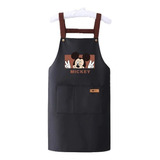 Mandil/delantal De Cocina Para Hombre/mujer De Mickey Mouse