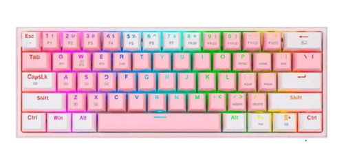 Teclado Bluetooth Redragon Fizz Pro K616-rgb Inglés Us Rgb