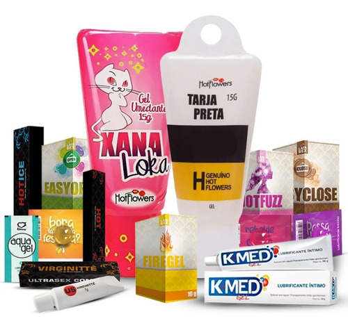 Kit Casal Revenda Sexshop 45 Itens Variados Atacado Xana Lok