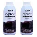 2 Kiss Express K98 Negro Pigmento Natural Semi Permanente