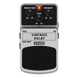 Pedal De Efecto  Behringer Delay Vd400  