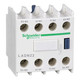 Bloco Contato Auxiliar Frontal 2na+2nf Contator Schneider