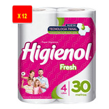 Papel Higiénico Higienol Export Hoja Simple Manzanilla 30 M