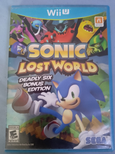 Sonic Lost World Nintendo Wiiu 