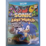 Sonic Lost World Nintendo Wiiu 