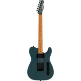 Guitarra Electrica Fender Squier Contemporary Telecaster Rh Material Del Diapasón Arce Tostado Orientación De La Mano Diestro Color Azul Petróleo