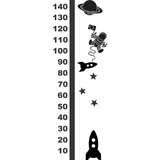 Adesivo Régua Do Crescimento Astronauta