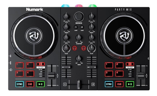Numark Partymix 2 Mk2 Controlador Dj Usb Con Luces Party Mix