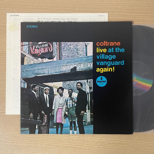 Lp John Coltrane Live At The Village Again Vinil 1980 Japão