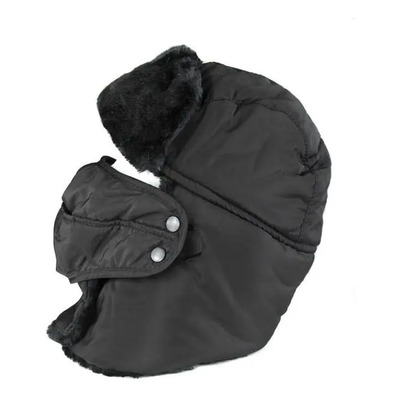 Gorro Ruso Ushanka Bomber Aviador Impermeable Con Cubrebocas | Envío gratis