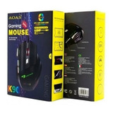 Mouse Gamer De Alta Calidad Aoas Con Dpi Y Rgb 