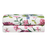 Cackleberry Home Toallas De Mano Florales Para Baño, Algodón