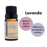 Óleo Essencial Lavanda 10ml 100% Natural Via Aroma