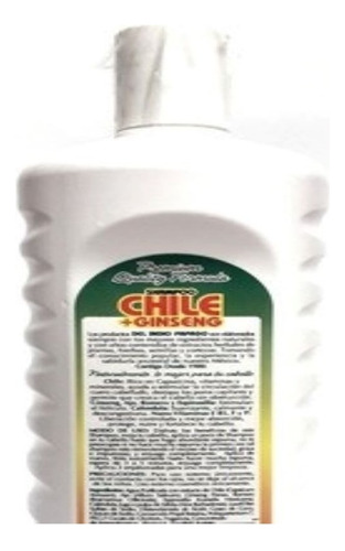Shampoo De Chile Ginseng 1.1l Indio Papago Alopecia Calvicie