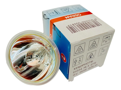 Foco Efr Lampara Halogena Hlx 64634 150w 15v Gz6.35 Mr16 54161 Osram Facturamos