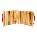 Esterillas Instrumento Musical Didáctico En Bambu 33 Cms