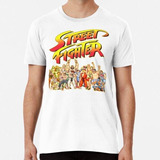 Remera Juego Retro De Street Fighter Algodon Premium