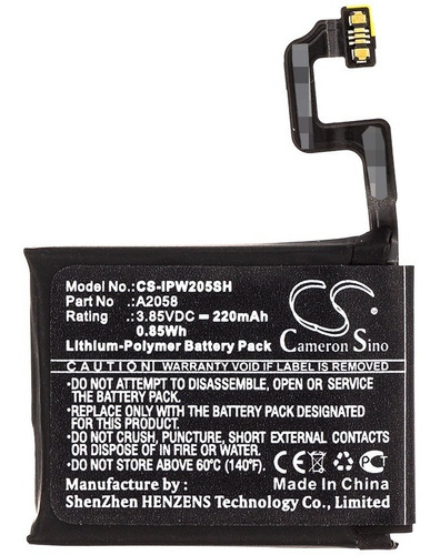 Bateria Para Apple Iwatch Series 4 40mm , A1975 A1977 A2007