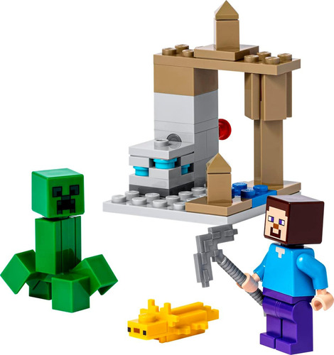 Lego Minecraft La Cueva De Topstone 45 Piezas 30647