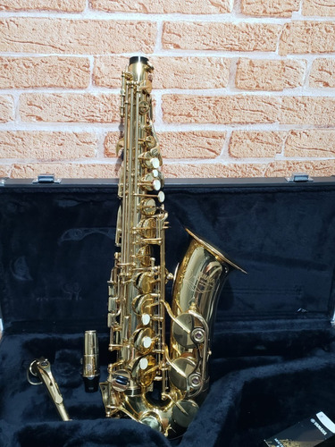 Sax Alto Yamaha Yas 34 Ii Dourado Japão Usado  Ref 468