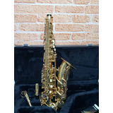 Sax Alto Yamaha Yas 34 Ii Dourado Japão Usado  Ref 468