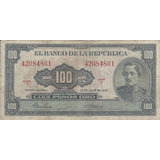 Colombia 100 Pesos Oro 20 De Julio 1967