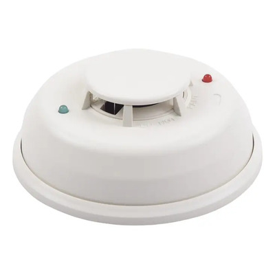 Detector de humo fotoeléctrico de 4 hilos con relé y sensor de temperatura System Sensor Serie i3 4W-TRB | Envío gratis