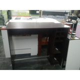 Barra Cocina Desayunador. Melamina. 120 X 102 X 50 Cod. 360