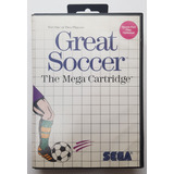 Great Soccer Master System Original Americano Faço $178